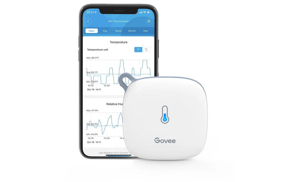Govee WiFi termometer hygrometer temperatur- och fuktmätare