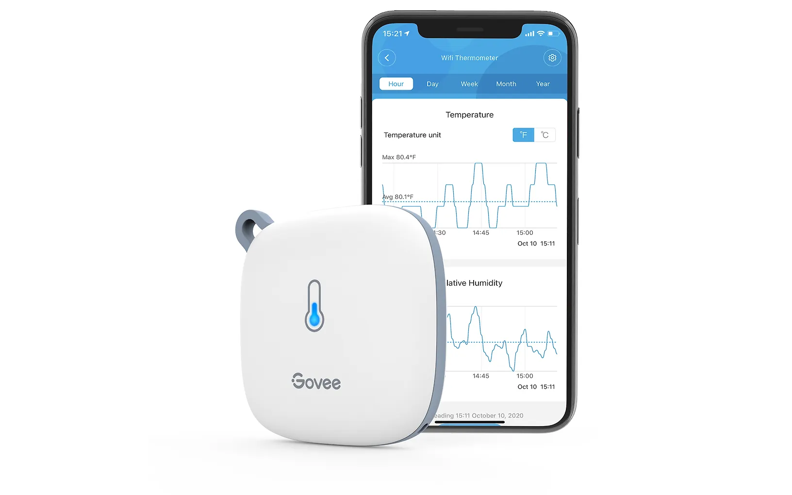 Govee WiFi Thermometer Hygrometer lämpö- ja kosteusmittari