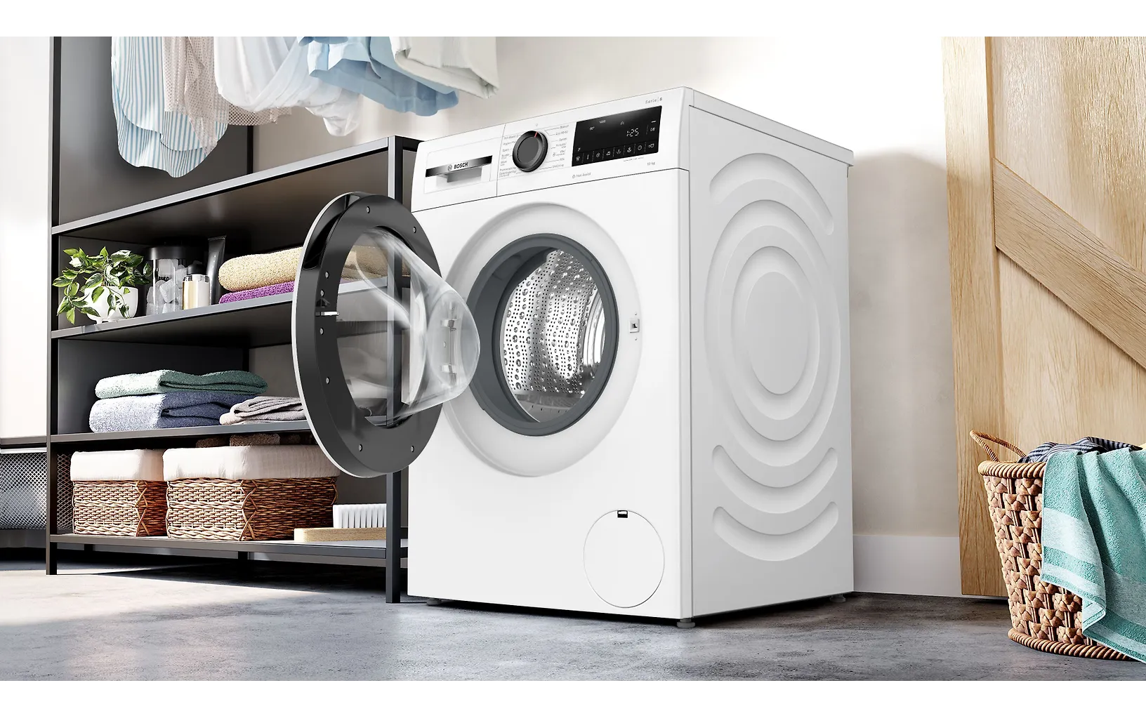 Bosch Serie 6 tvättmaskin, vit (WGG254ZWSN)