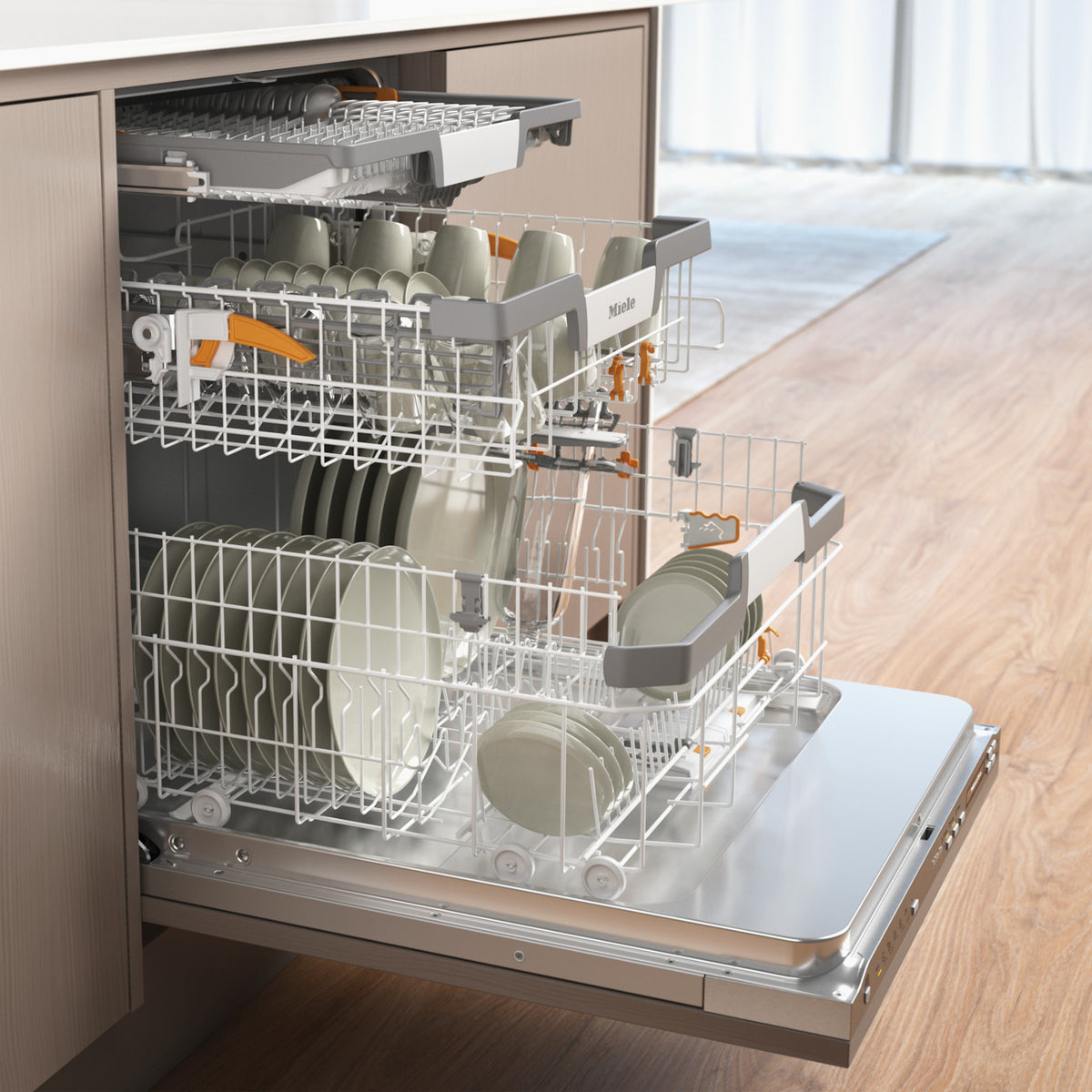 Miele G 7260 SCVi astianpesukone, integroitava – kuva 3