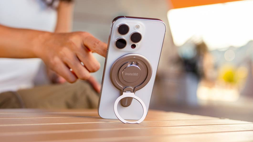 Insta360 Flow 2 Pro Standard Bundle gimbaali älypuhelimelle, harmaa – kuva 10