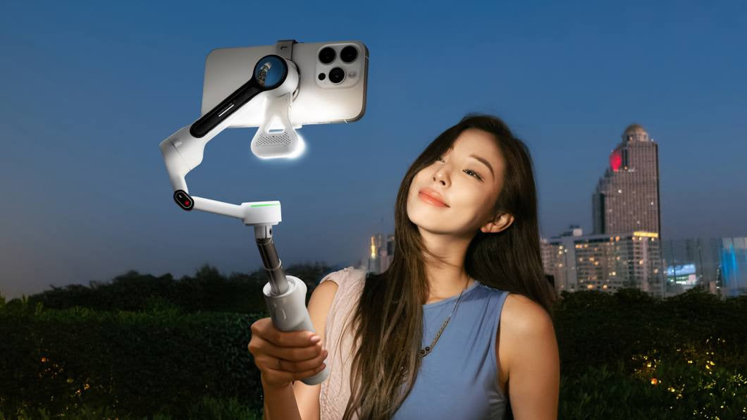 Insta360 Flow 2 Pro Standard Bundle gimbaali älypuhelimelle, harmaa – kuva 11