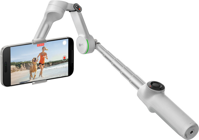 Insta360 Flow 2 Pro Standard Bundle gimbaali älypuhelimelle, harmaa – kuva 7