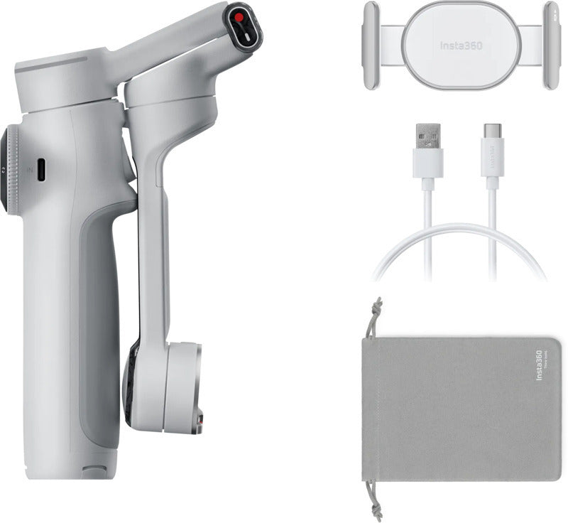 Insta360 Flow 2 Pro Standard Bundle gimbaali älypuhelimelle, harmaa – kuva 9