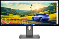 Lenovo ThinkVision P34WD-40 kaareva UWQHD USB-C näyttö – kuva 1