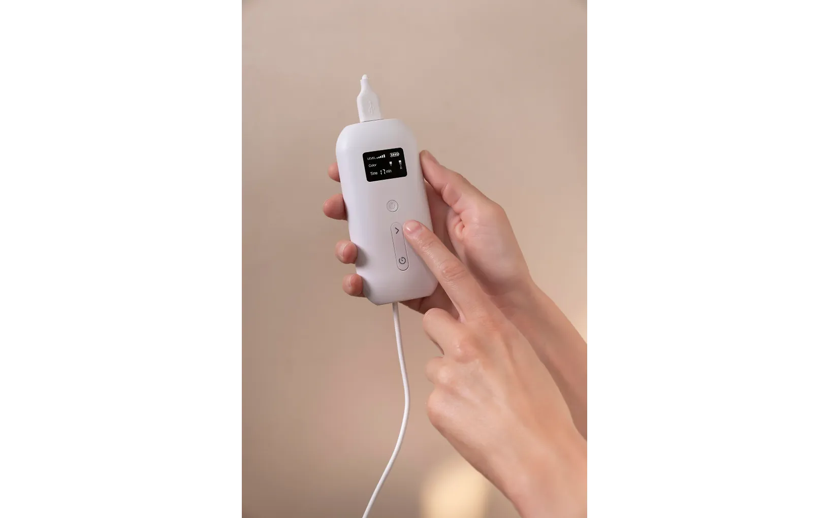 Nanoleaf LED-ljusterapi ansiktsmask