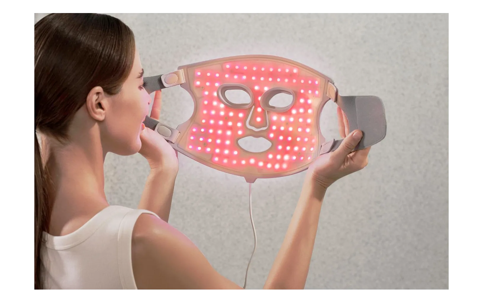 Nanoleaf LED-ljusterapi ansiktsmask