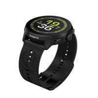 Suunto Run urheilukello, 46 mm, All Black silikonirannekkeella