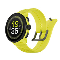 Suunto Run urheilukello, 46 mm, Lime silikonirannekkeella