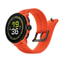 Suunto Run urheilukello, 46 mm, Coral silikonirannekkeella