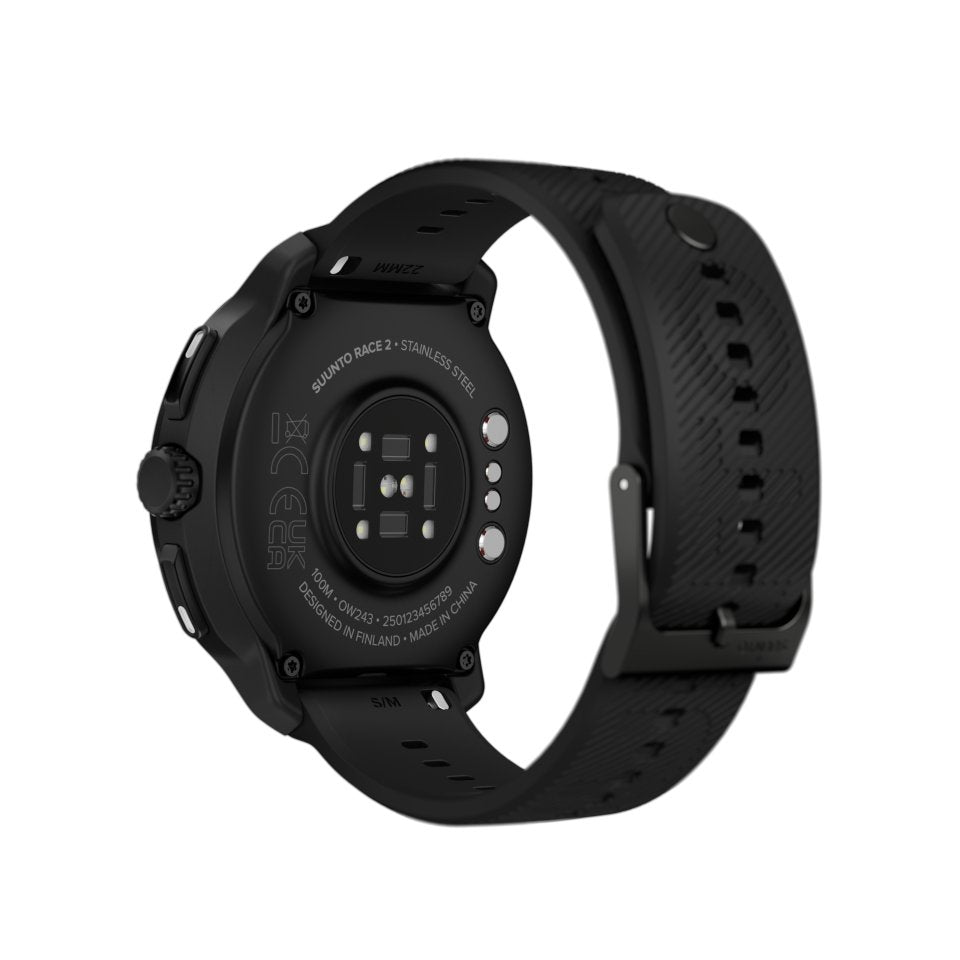 Suunto Race 2 urheilukello, All Black