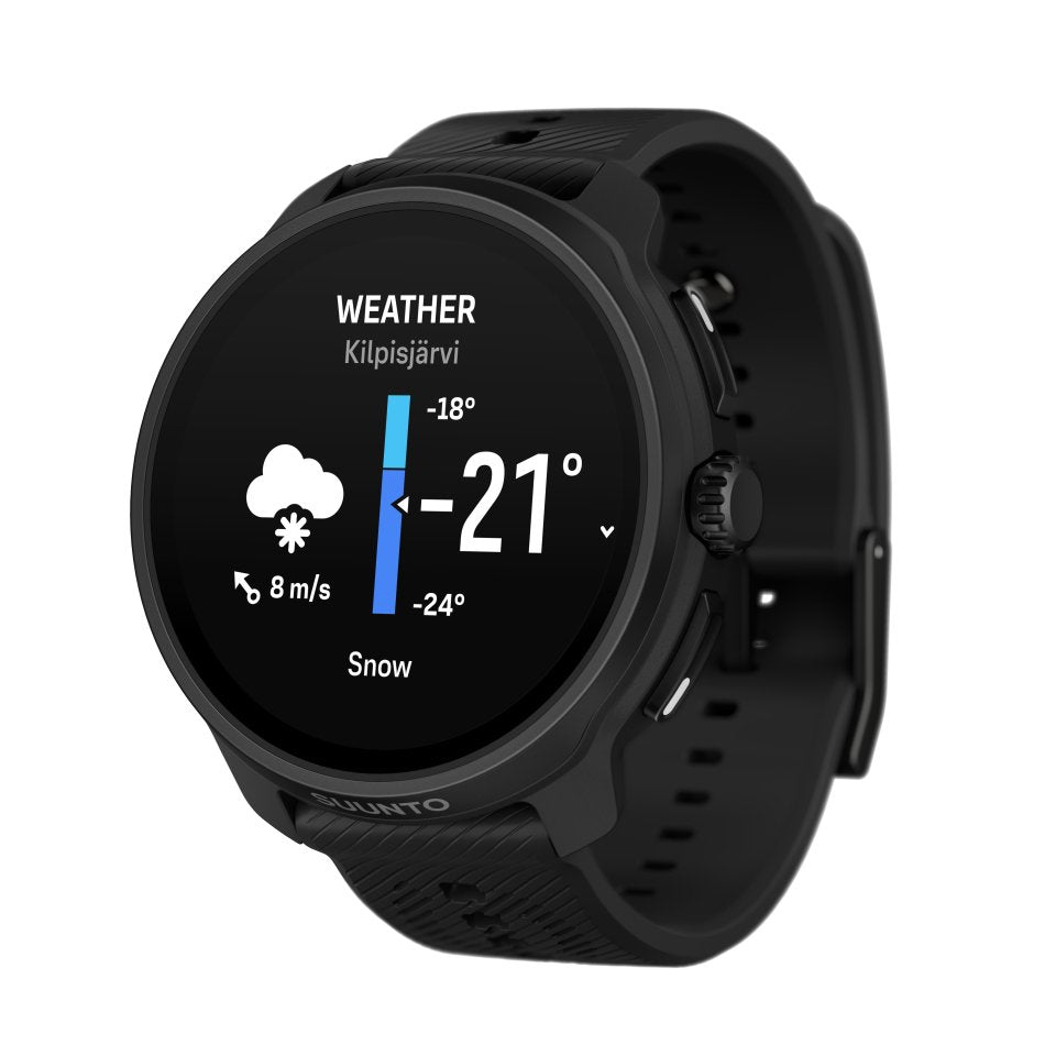 Suunto Race 2 urheilukello, All Black