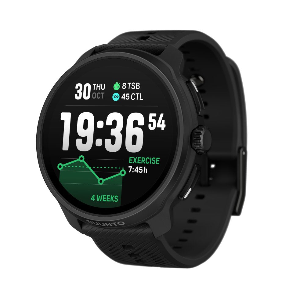Suunto Race 2 urheilukello, All Black