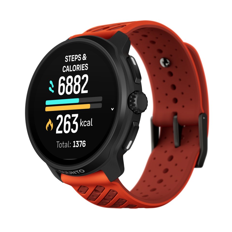 Suunto Race 2 urheilukello, Coral Orange