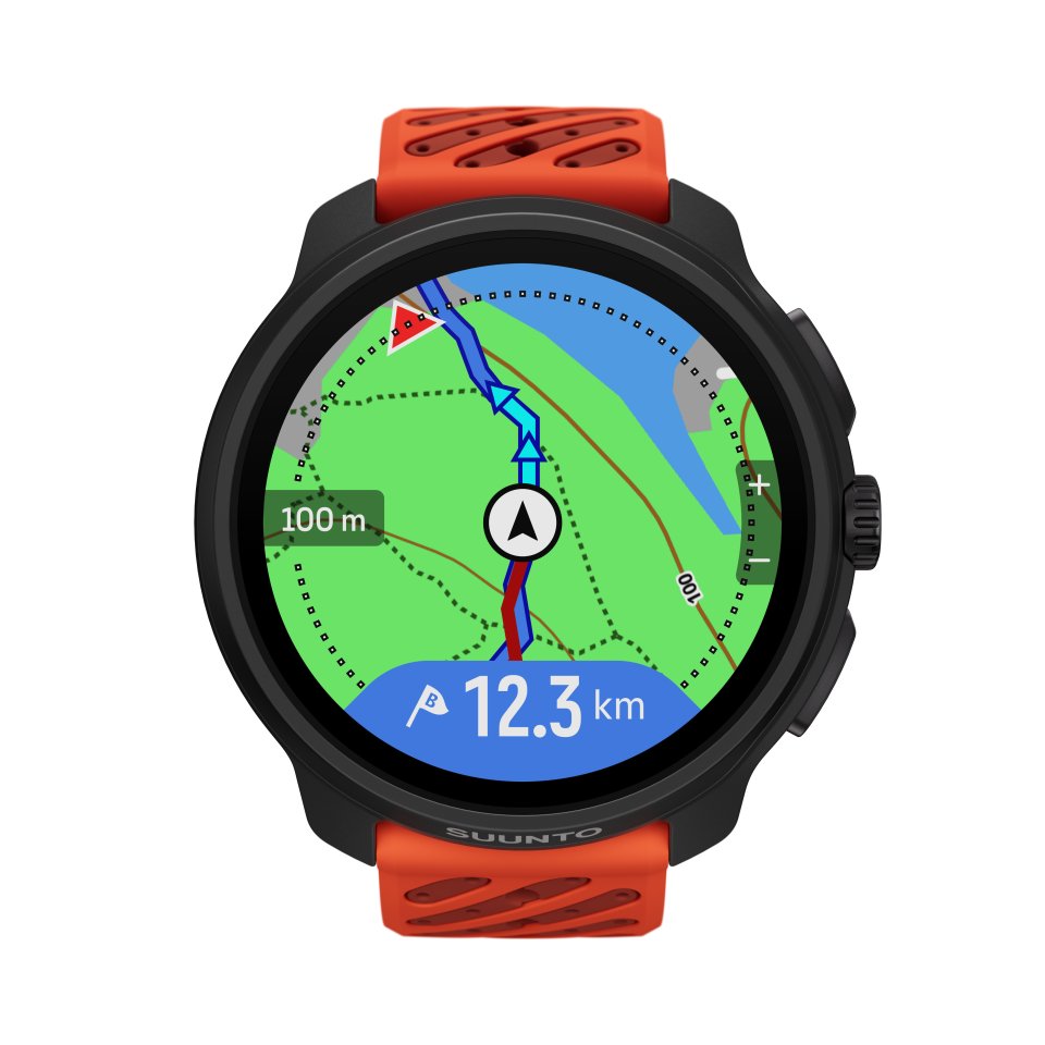 Suunto Race 2 urheilukello, Coral Orange