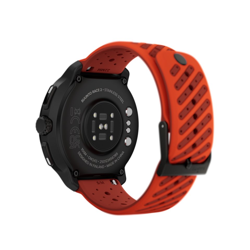 Suunto Race 2 urheilukello, Coral Orange