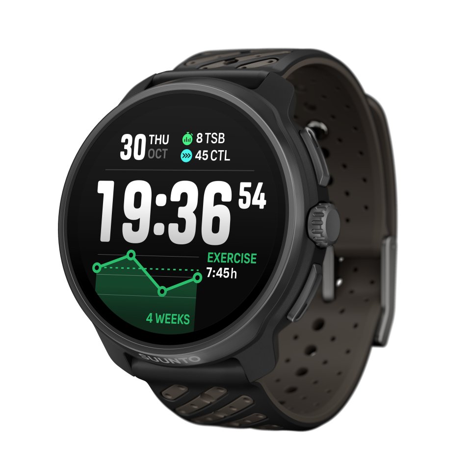 Suunto Race 2 urheilukello, Titanium Black
