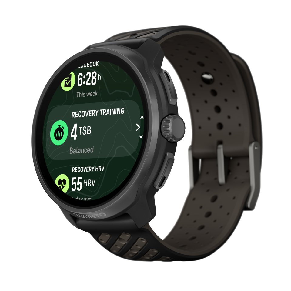 Suunto Race 2 urheilukello, Titanium Black