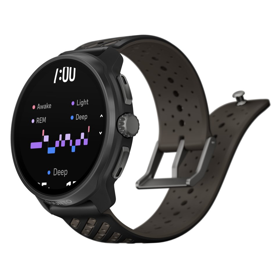 Suunto Race 2 urheilukello, Titanium Black
