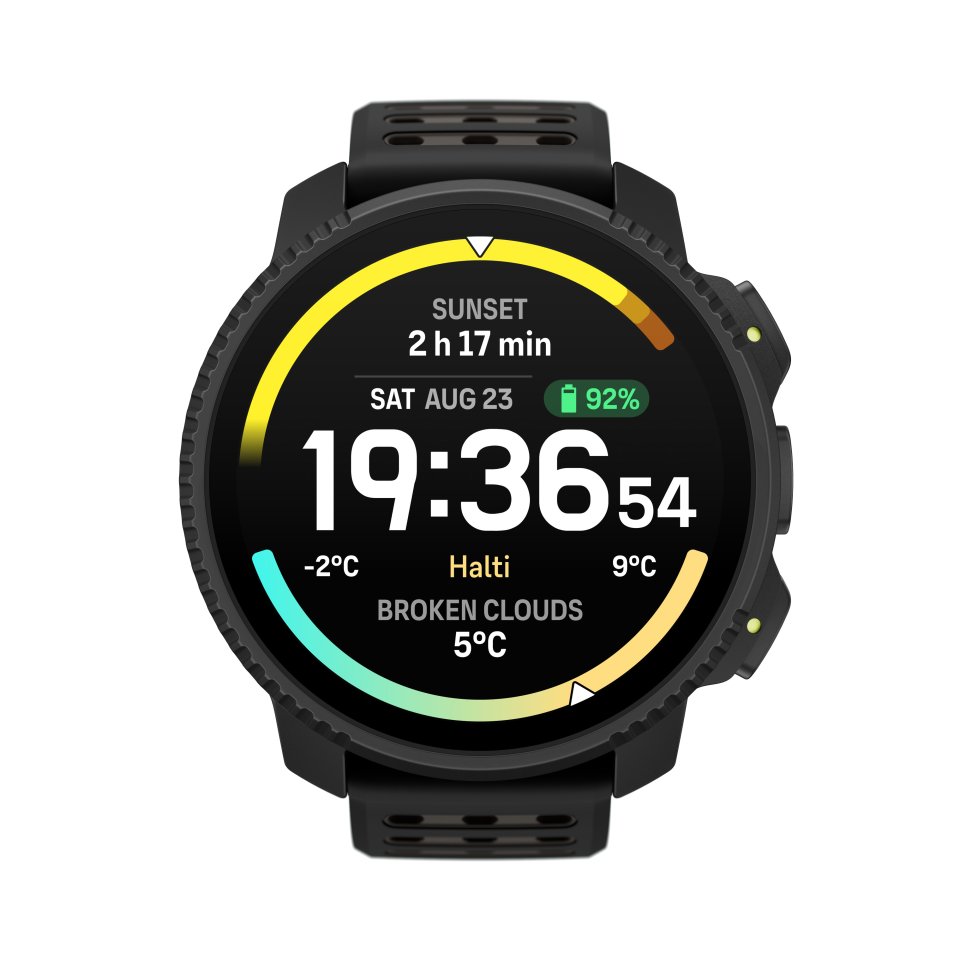 Suunto Vertical 2 urheilukello, Black