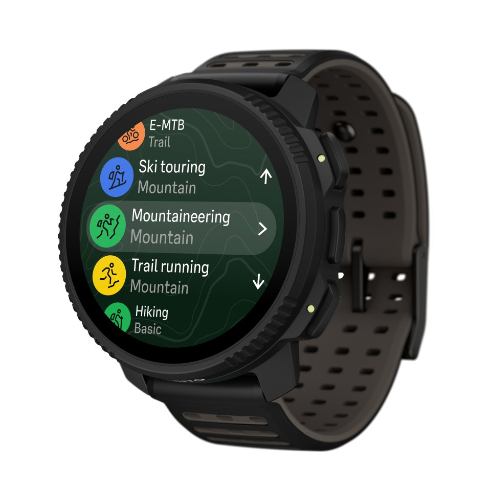 Suunto Vertical 2 urheilukello, Black
