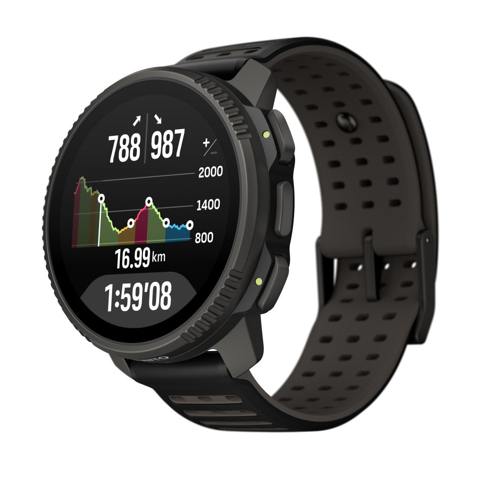 Suunto Vertical 2 urheilukello, Titanium Black