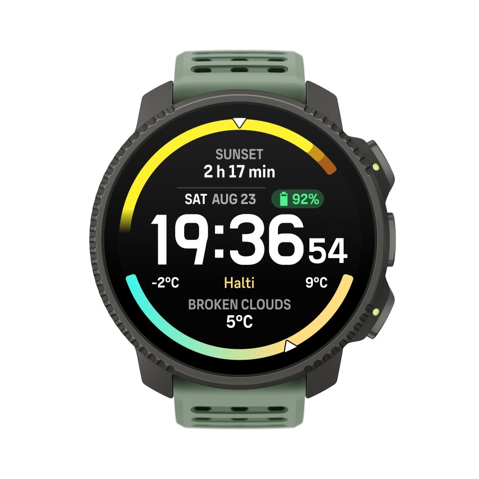 Suunto Vertical 2 urheilukello, Titanium Sage