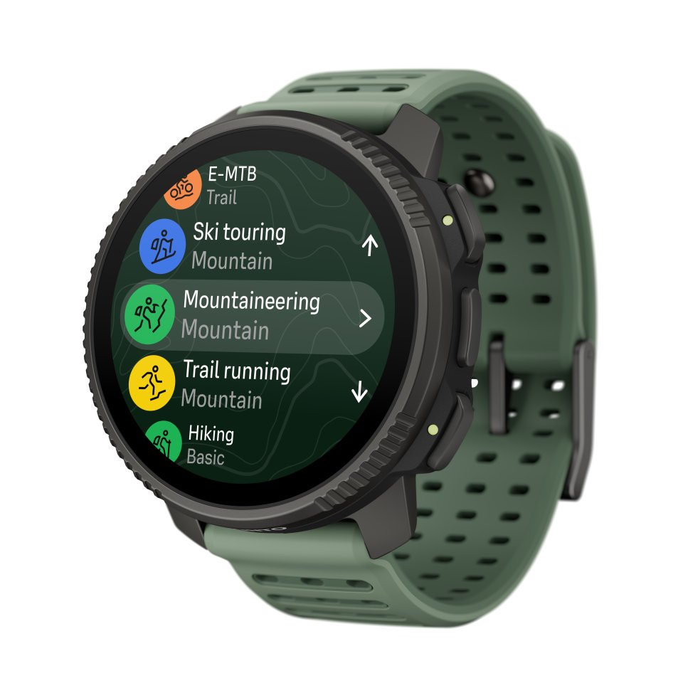 Suunto Vertical 2 urheilukello, Titanium Sage