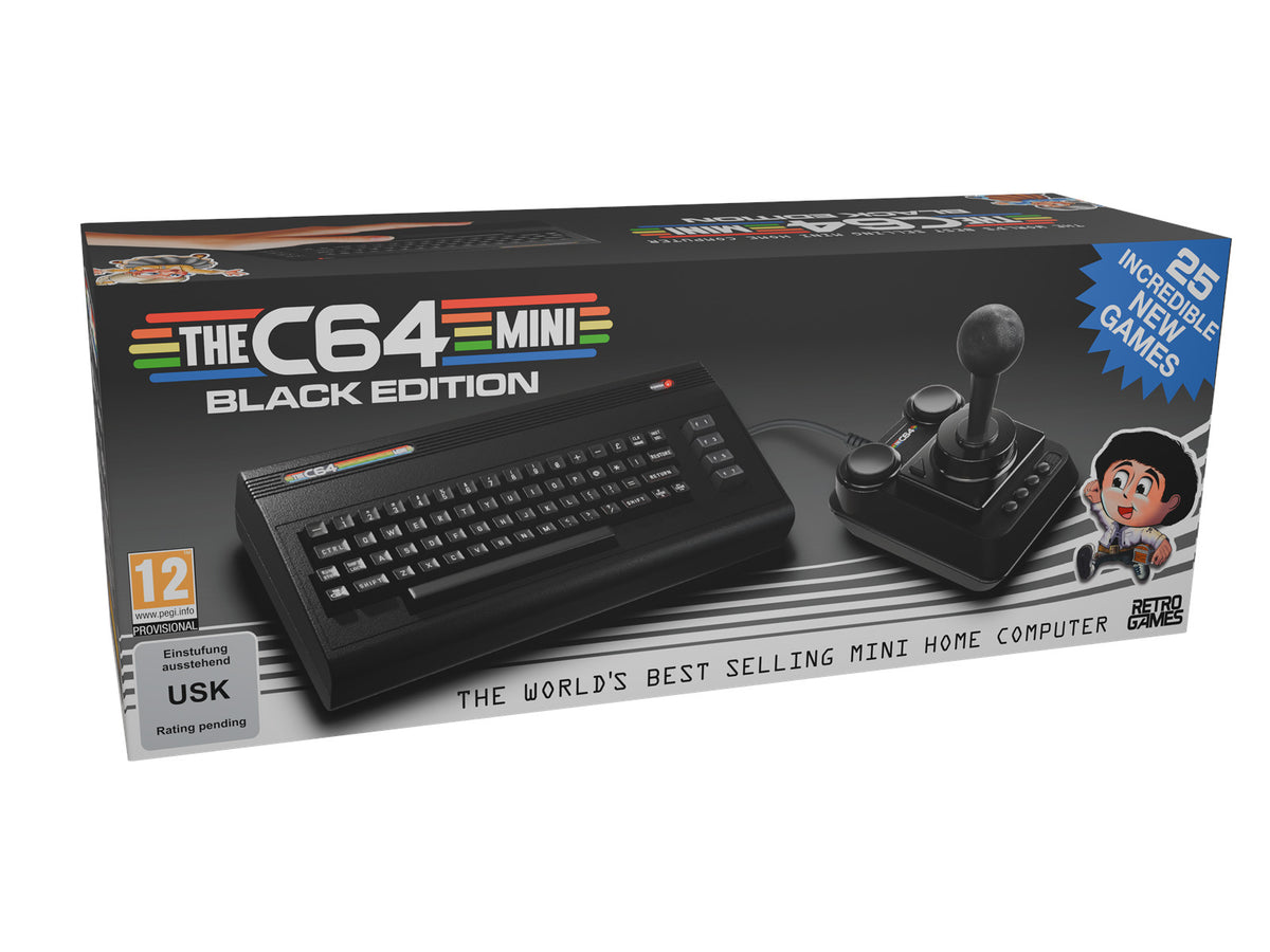 The C64 Mini Black Edition retropelikonsoli