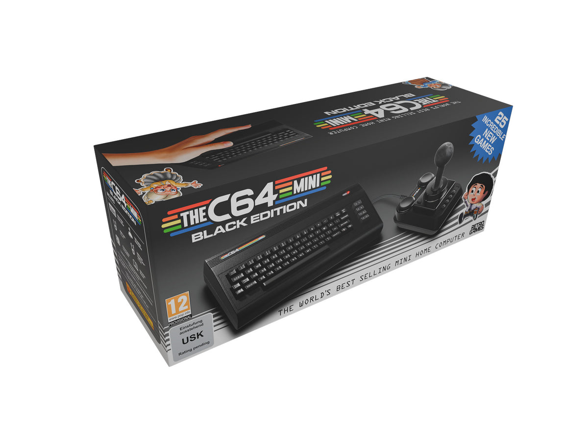 The C64 Mini Black Edition retropelikonsoli