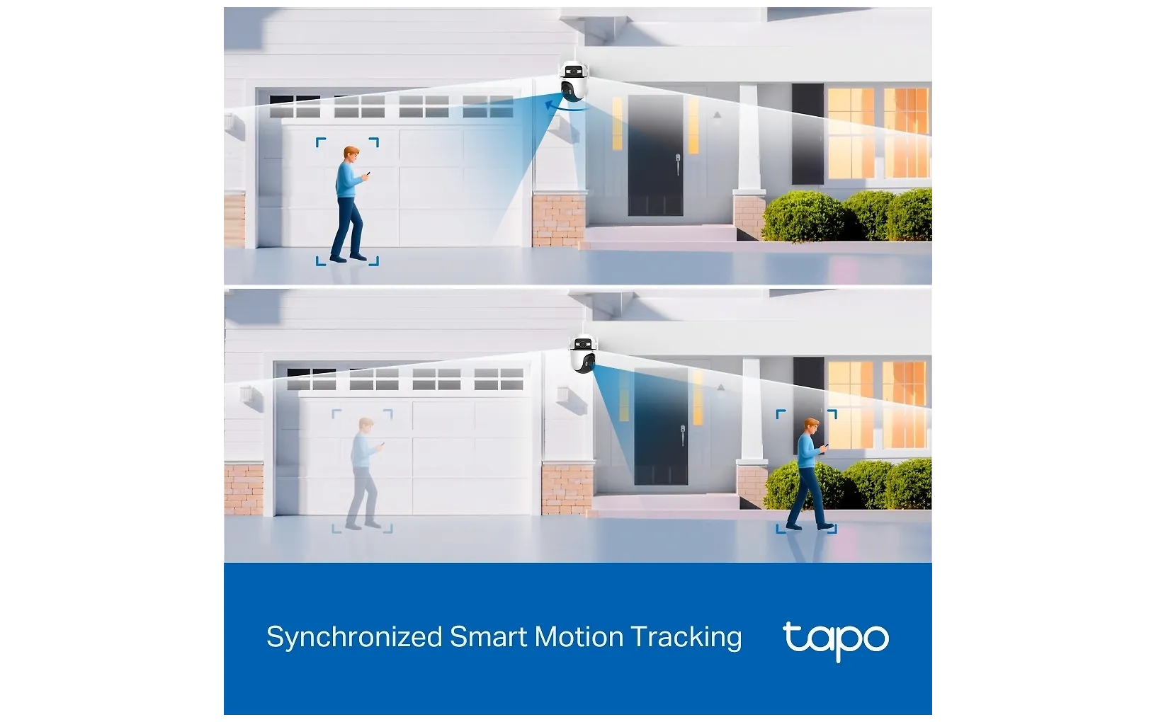 TP-Link Tapo C545D dual valvontakamera ulkokäyttöön