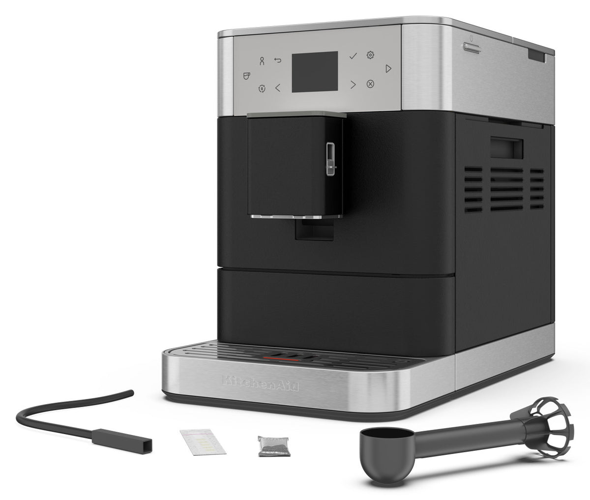 KitchenAid KF6 täysautomaattinen espressokone, valurautamusta – kuva 7