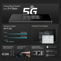 TP-LINK M8550 5G Mobile Wi-Fi 6E mobiilireititin