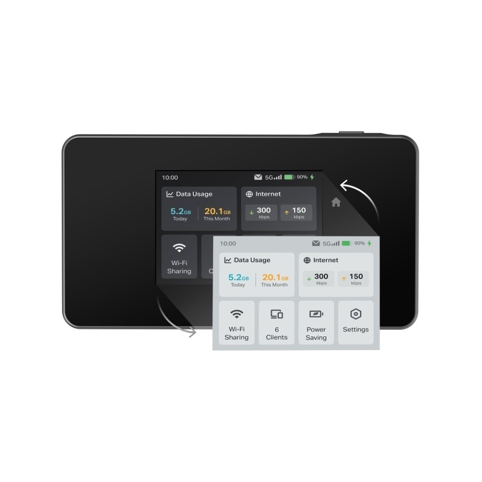 TP-LINK M8550 5G Mobile Wi-Fi 6E mobiilireititin