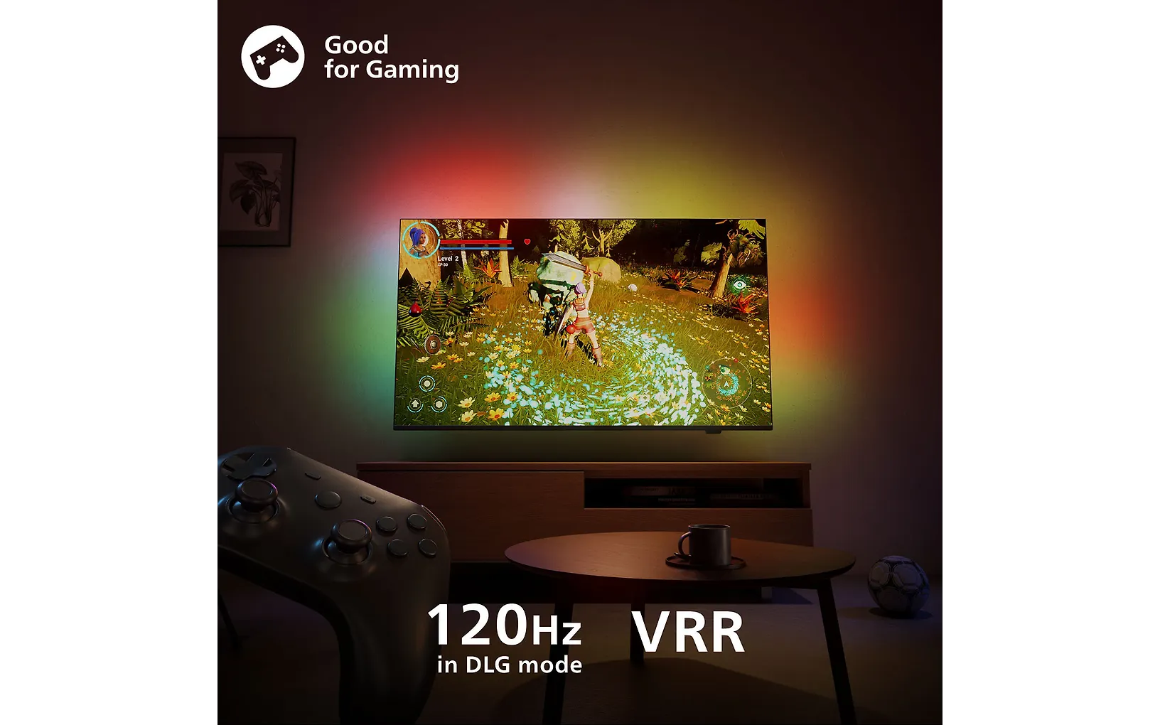 Philips 43" PUS8600 – 4K QLED Ambilight TV