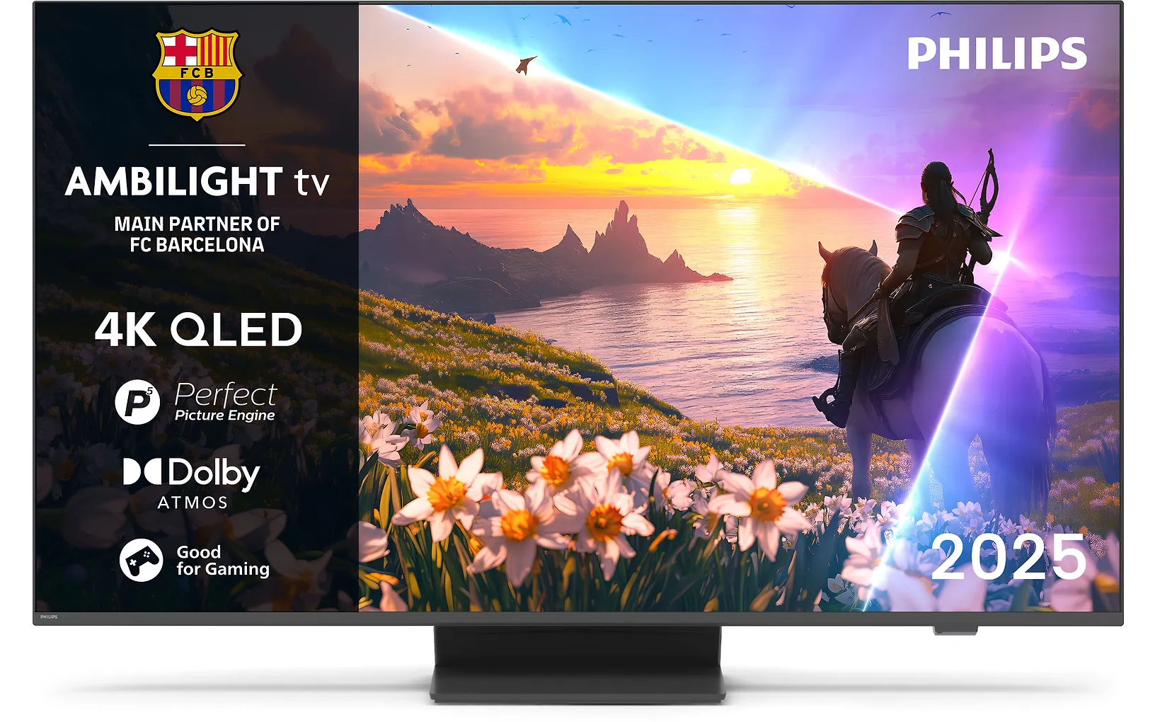 Philips 43" PUS8600 – 4K QLED Ambilight TV