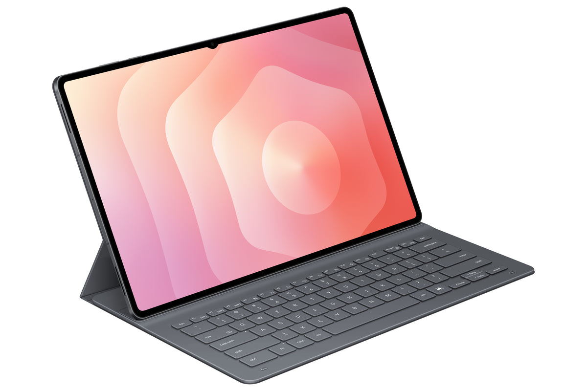 Samsung Book Cover Slim näppäimistökuori, Galaxy Tab S12 Ultra / S11 Ultra, musta – kuva 2