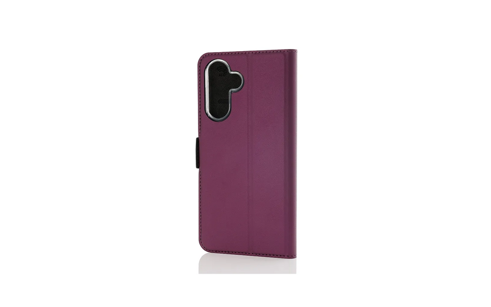 Wave Book-skal, Samsung Galaxy A17 5G / Samsung Galaxy A17 4G, rökig sangria