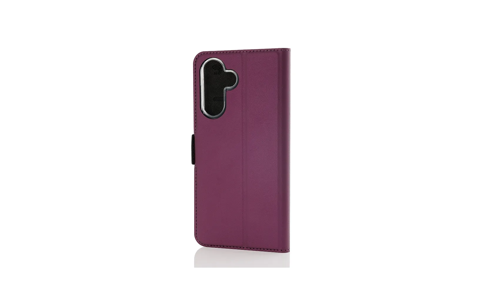 Wave Book-skal, Samsung Galaxy A17 5G / Samsung Galaxy A17 4G, rökig sangria