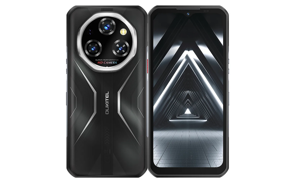 Oukitel WP55 Pro 5G puhelin, 512/16 Gt, musta