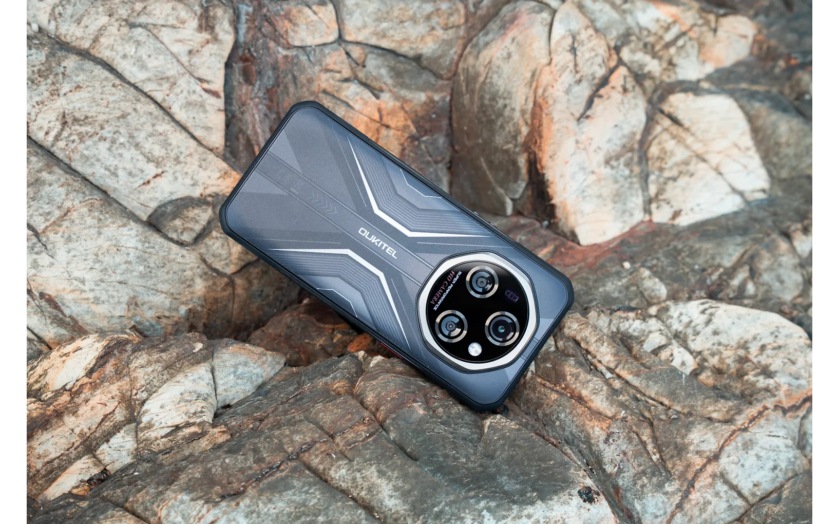 Oukitel WP55 5G puhelin, 256/12 Gt, musta