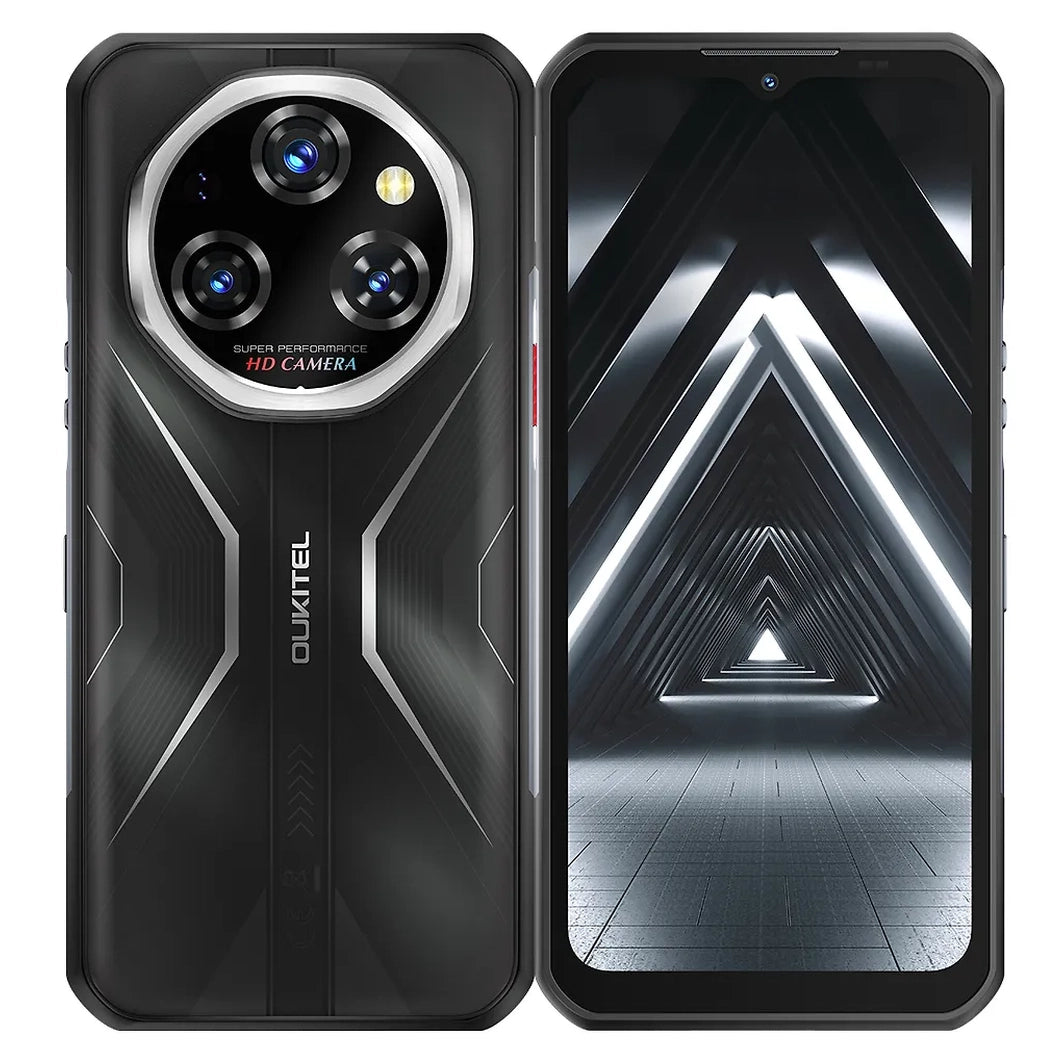 Oukitel WP55 5G puhelin, 256/12 Gt, musta