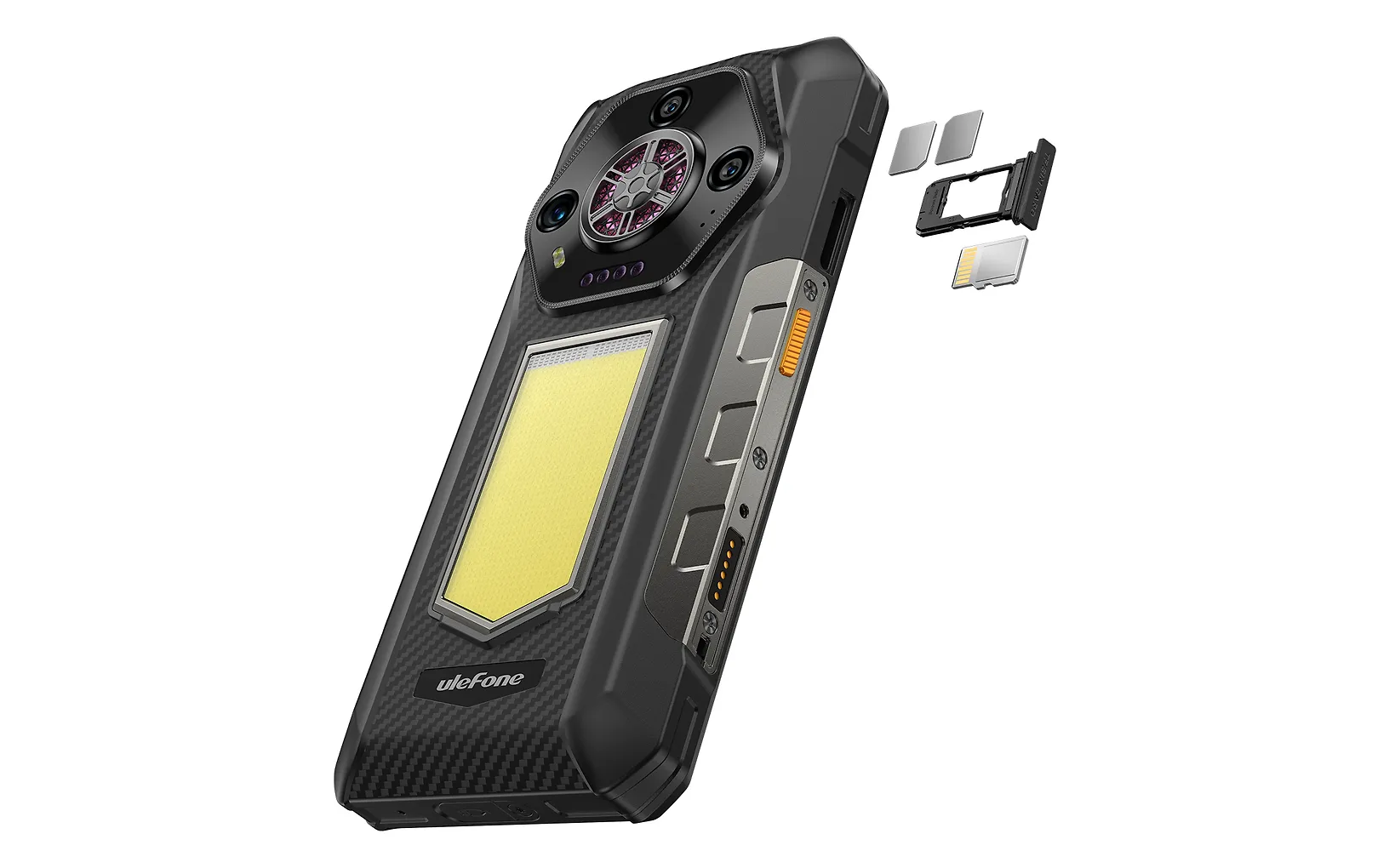 Ulefone Armor 30-telefon, 512/12 GB, svart