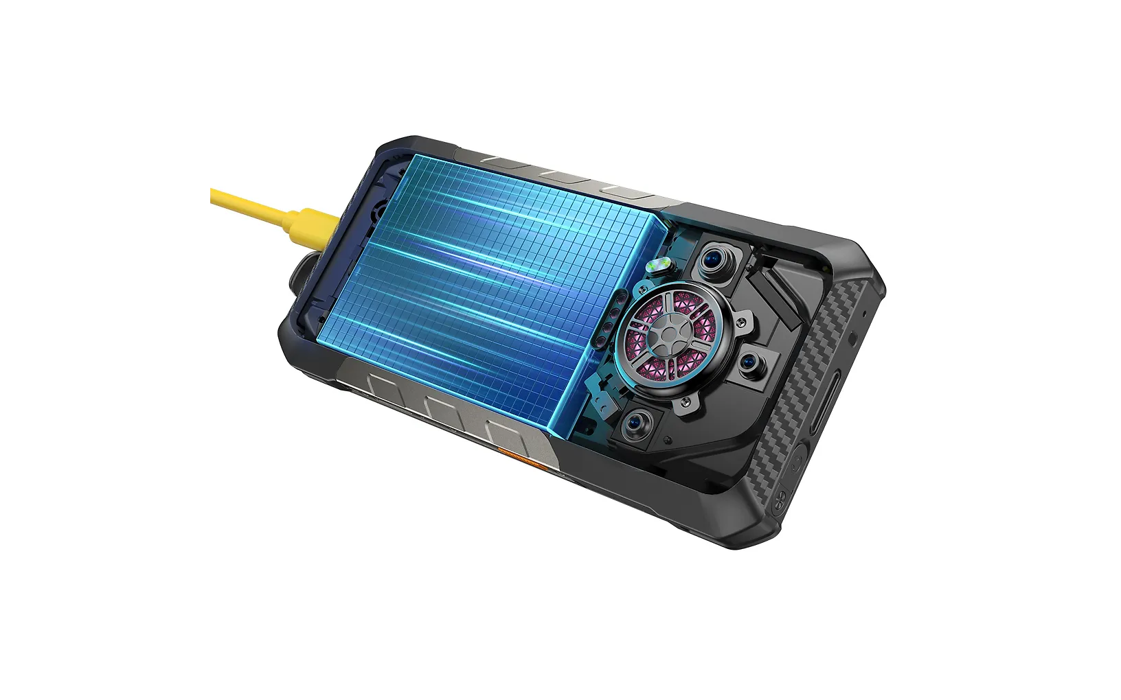 Ulefone Armor 30-telefon, 512/12 GB, svart