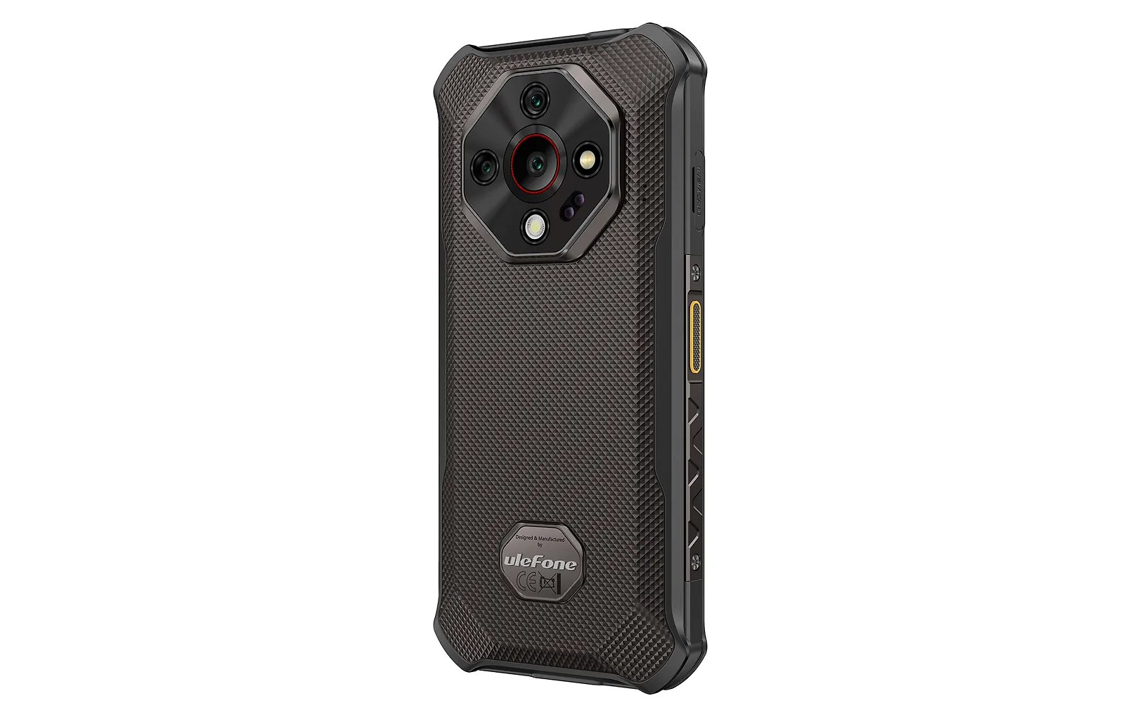 Ulefone Armor X16 puhelin, 128/6 Gt, musta / tummanruskea