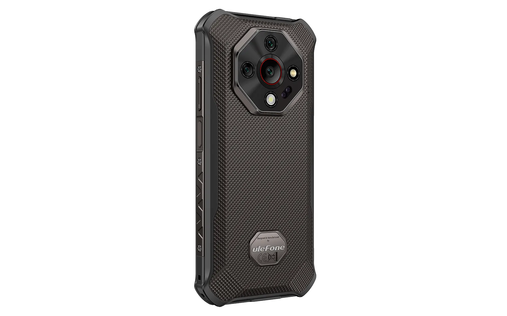 Ulefone Armor X16 puhelin, 128/6 Gt, musta / tummanruskea