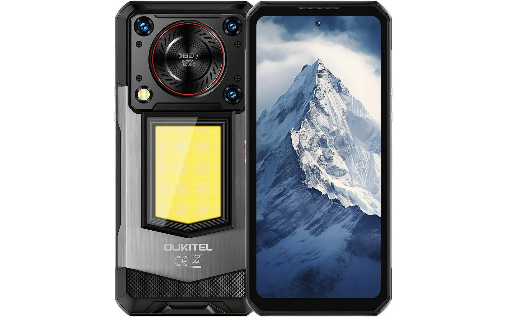 Oukitel WP56 5G-telefon, 512/12 GB, svart