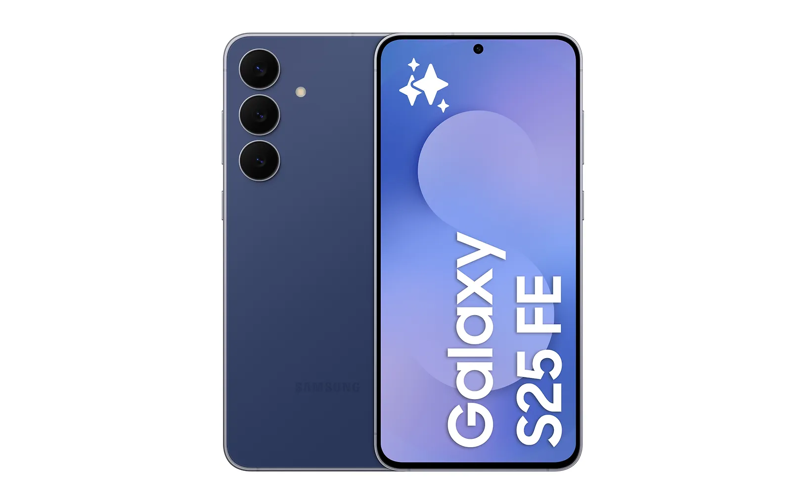 Samsung Galaxy S25 FE 5G-telefon, 128/8 GB, Marinblå