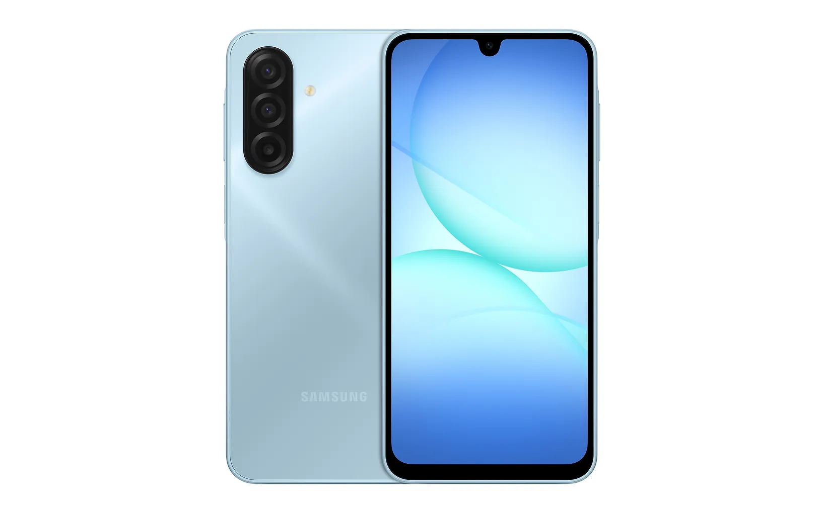 Samsung Galaxy A17 LTE-telefon, 128/4 GB, blå