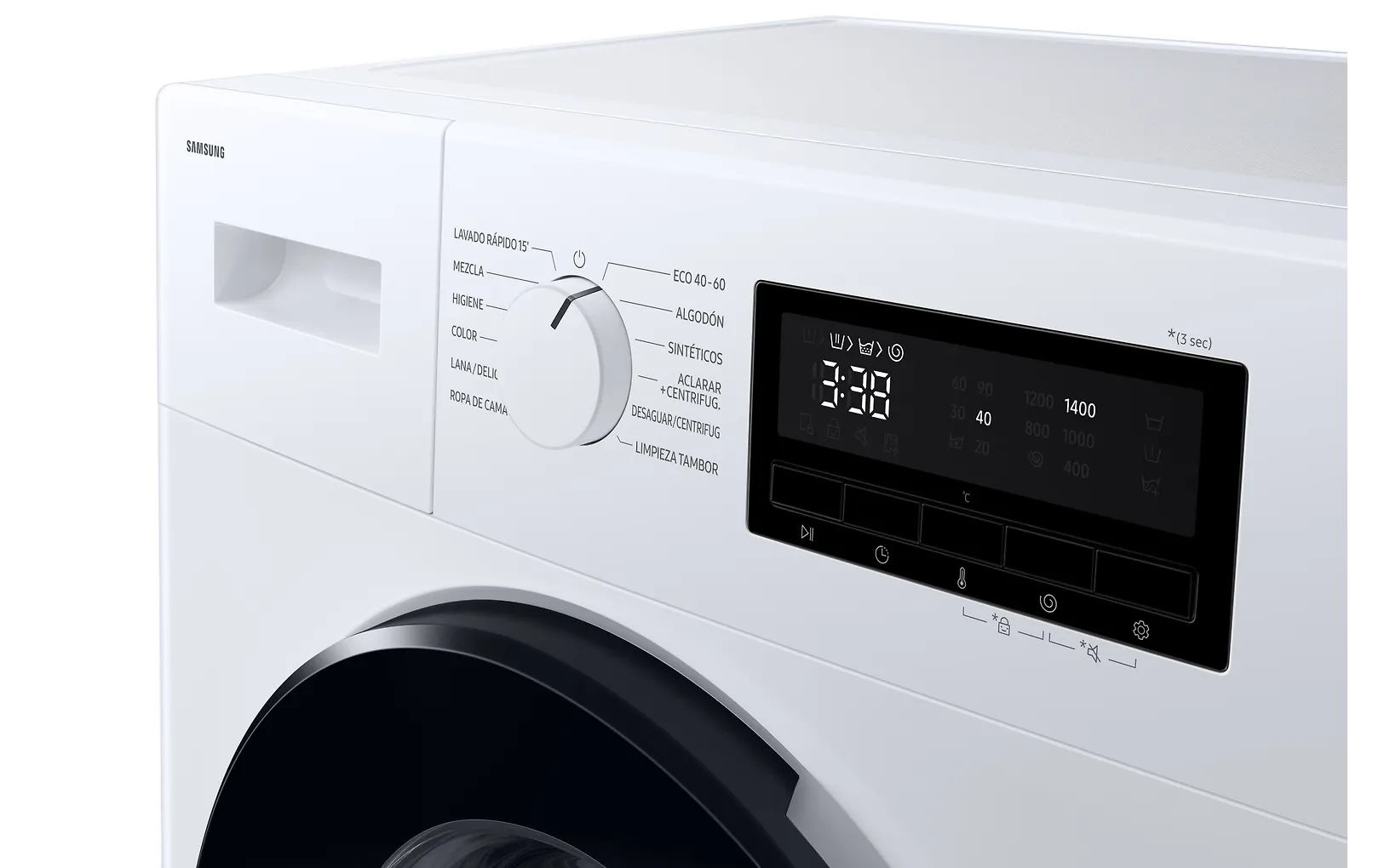 Samsung WW80FG3M05AWEE pyykinpesukone